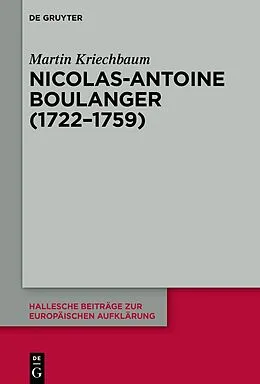 E-Book (pdf) Nicolas-Antoine Boullanger (17221759) von Martin Kriechbaum