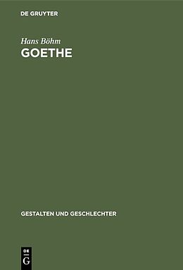Fester Einband Goethe von Hans Böhm