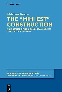 Livre Relié The MIHI EST construction de Mihaela Ilioaia