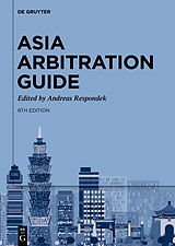 Livre Relié Asia Arbitration Guide de 