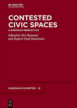 Livre Relié Contested Civic Spaces de 