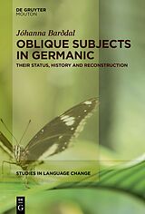 eBook (epub) Oblique Subjects in Germanic de Jóhanna Barðdal