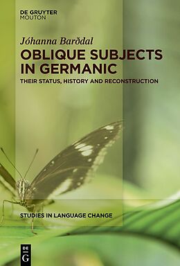 eBook (epub) Oblique Subjects in Germanic de Jóhanna Barðdal