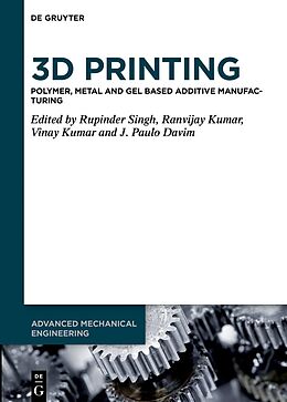 Livre Relié 3D Printing de 