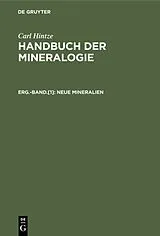 Fester Einband Neue Mineralien von Carl Hintze