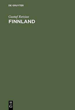 Fester Einband Finnland von Gustaf Retzius