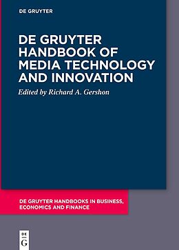 Livre Relié De Gruyter Handbook of Media Technology and Innovation de 