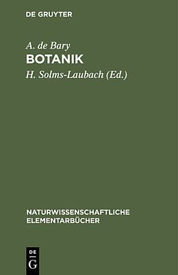 Fester Einband Botanik von A. de Bary