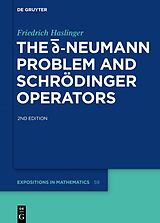 eBook (pdf) The d-bar Neumann Problem and Schrödinger Operators de Friedrich Haslinger