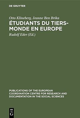 Livre Relié Étudiants du tiers-monde en Europe de Otto Klineberg, Jeanne Ben Brika