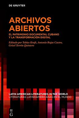 Livre Relié Archivos Abiertos de 