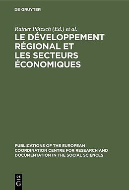 Livre Relié Le développement régional et les secteurs économiques de 