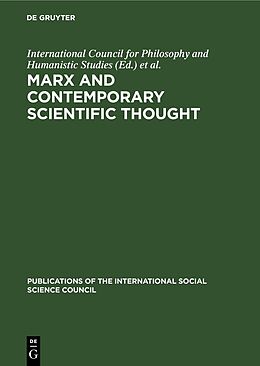 Fester Einband Marx and Contemporary Scientific Thought von 