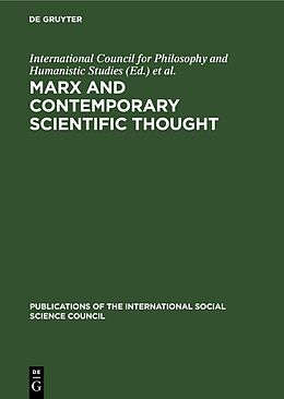 Livre Relié Marx and Contemporary Scientific Thought de 