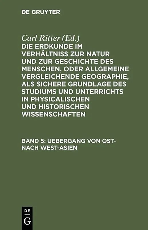 Uebergang von Ost- nach West-Asien
