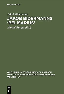 Fester Einband Jakob Bidermanns Belisarius von Jakob Bidermann