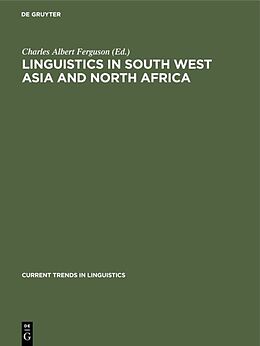 Livre Relié Linguistics in South West Asia and North Africa de 