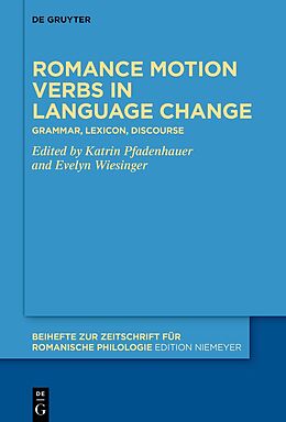 Livre Relié Romance motion verbs in language change de 