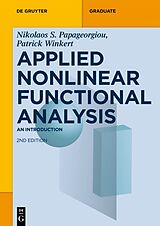 eBook (epub) Applied Nonlinear Functional Analysis de Nikolaos S. Papageorgiou, Patrick Winkert