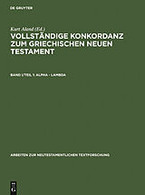 E-Book (pdf) Vollständige Konkordanz zum griechischen Neuen Testament / Alpha  Lambda von 