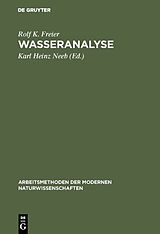 E-Book (pdf) Wasseranalyse von Rolf K. Freier