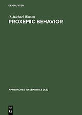 eBook (pdf) Proxemic Behavior de O. Michael Watson