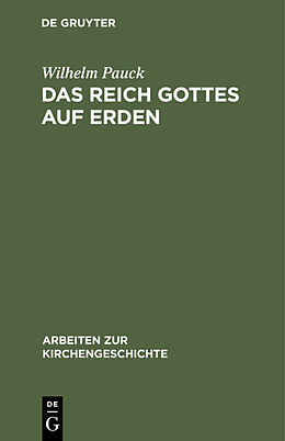 E-Book (pdf) Das Reich Gottes auf Erden von Wilhelm Pauck