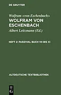 E-Book (pdf) Parzival Buch VII bis XI von Wolfram von Eschenbach