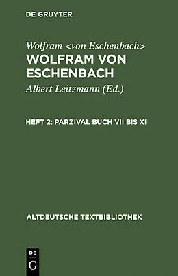 E-Book (pdf) Parzival Buch VII bis XI von Wolfram von Eschenbach