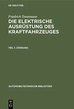 E-Book (pdf) Zündung von Friedrich Trautmann