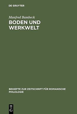 E-Book (pdf) Boden und Werkwelt von Manfred Bambeck