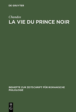 E-Book (pdf) La vie du prince noir von Chandos