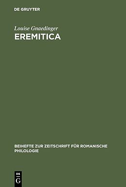 E-Book (pdf) Eremitica von Louise Gnaedinger