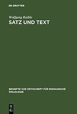 E-Book (pdf) Satz und Text von Wolfgang Raible