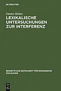 E-Book (pdf) Lexikalische Untersuchungen zur Interferenz von Günter Holtus