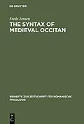 PDF The syntax of medieval Occitan von Frede Jensen