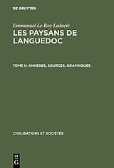 eBook (pdf) Emmanuel Le Roy Ladurie: Les paysans de Languedoc / Annexes, sources, graphiques de Emmanuel Le Roy Ladurie