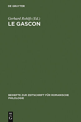 E-Book (pdf) Le gascon von Gerhard Rohlfs
