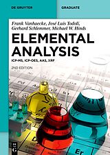 Kartonierter Einband Elemental Analysis von Frank Vanhaecke, José Luis Todolí, Gerhard Schlemmer
