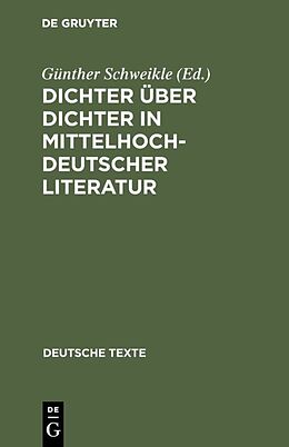 E-Book (pdf) Dichter über Dichter in mittelhochdeutscher Literatur von 