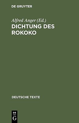 E-Book (pdf) Dichtung des Rokoko von 