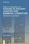 E-Book (epub) Studies in Ancient Judaism and Rabbinic Literature von Robert G. Goldenberg (z"l)