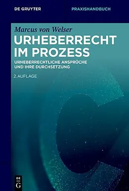 ePUB Urheberrecht im Prozess von Marcus Welser