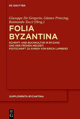 E-Book (pdf) Folia Byzantina von 