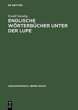 E-Book (pdf) Englische Wörterbücher unter der Lupe von Ewald Standop