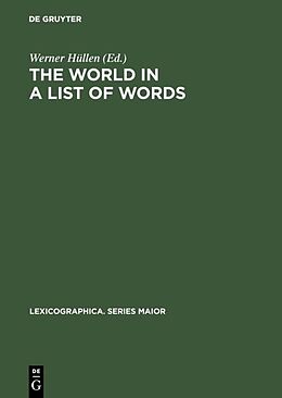 E-Book (pdf) The world in a list of words von 