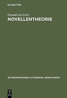 E-Book (pdf) Novellentheorie von Donald Locicero