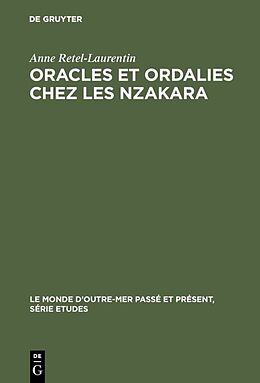 eBook (pdf) Oracles et ordalies chez les Nzakara de Anne Retel-Laurentin