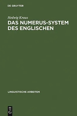 E-Book (pdf) Das Numerus-System des Englischen von Hedwig Kraus