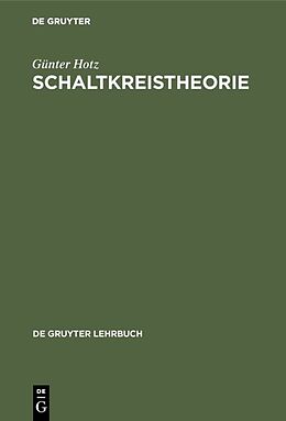 E-Book (pdf) Schaltkreistheorie von Günter Hotz